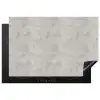 Grijs - Beton - Industrieel Inductie beschermer vinyl 3mm klein 276 -3d