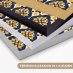 Patroon - Siertegel - Kleurrijk Textielframe zwart klein 947 -USP_kleurenNL