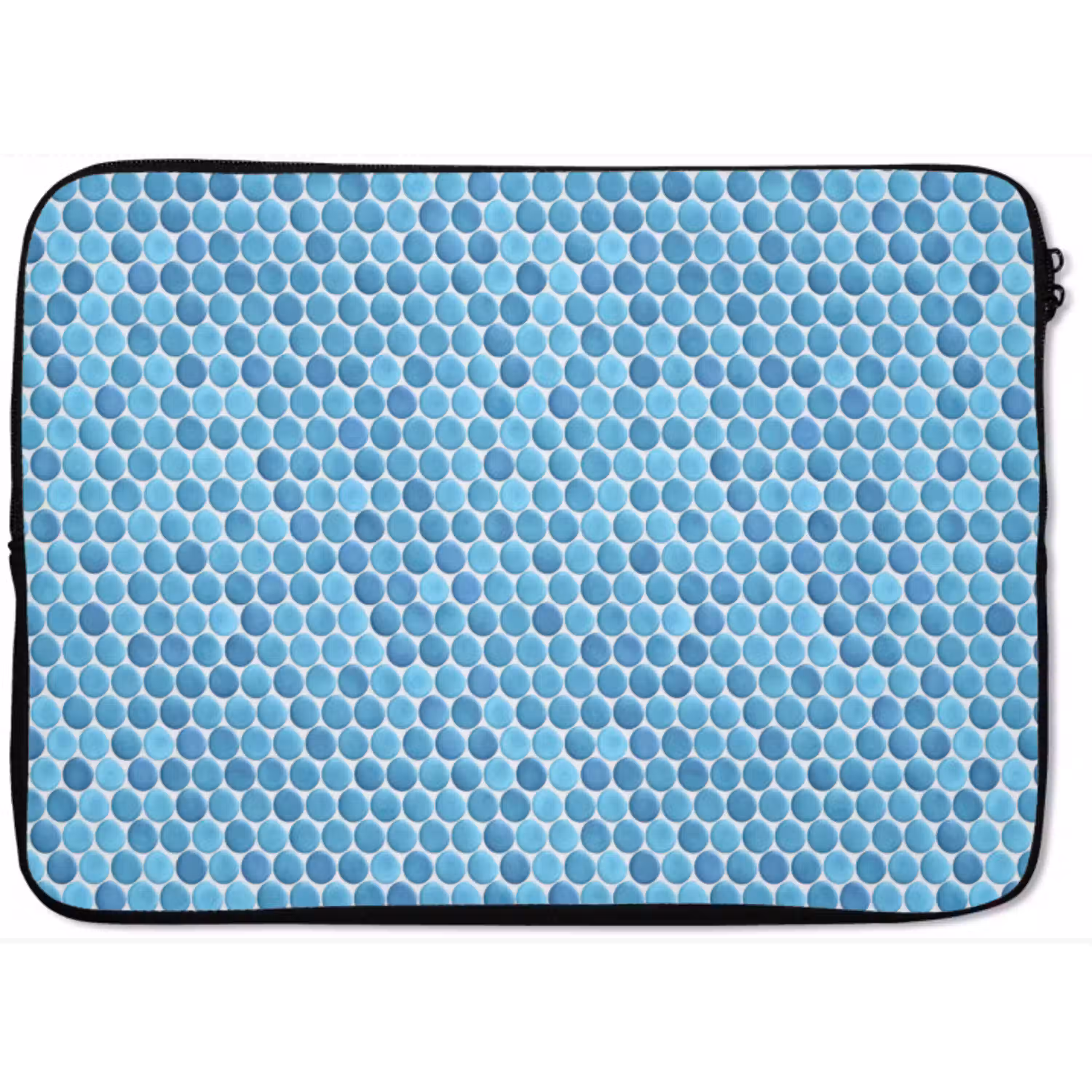 Penny - Mozaïek - Lichtblauw laptophoes neopreen klein 279 -zkaufland3dotto