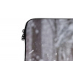 Hert - Sneeuw - Bos - Dieren - Vertederend laptophoes neopreen klein -detail
