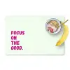 Focus on the good - Beige - Roze Placemat vinyl groot -zzzproduct_Kitchenyeah-website