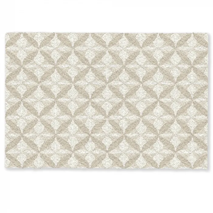 Patroon - Klassiek - Beige Deurmat klein 898 -zkaufland3d