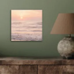 Zon - Strand - Roze aluminium wit klein -sfeer2