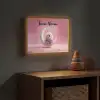 Maan - Monster - Roze Light Box met batterij (Wandlamp kind) middel -sfeer5_kind