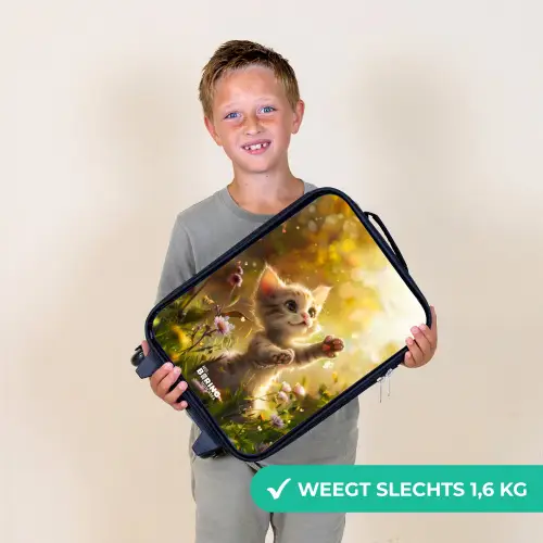 Koosje kitten Kinderkoffer - Zwart klein -sfeer4_NL