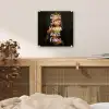 Kroon - Vrouw - Jurk - Opvallend plexiglas 5mm klein -sfeer4