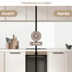 Patroon - Lijn - Design - Kleur keuken achterwand 2 middel 865 -voor-na2_FR