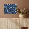 Luxe - Blauwe - Marmer - Stenen PET vilt klein 837 -sfeer4