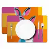 Haas - Kleurvakken - Oren - Roze Placemat vinyl groot -zzsfeer2_Kitchenyeah-website