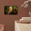 Zon - Bomen - Bos - Landschap - Natuur plexiglas 5mm klein -sfeer5