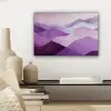 Abstract - Heuvels - Landschap - Paars canvas 2cm klein -sfeer6