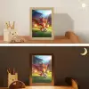 Draak - Voetbal - Vuur - Stadion Light Box met kabel klein -sfeer3_kind