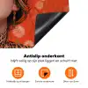 Vrouw - Kleurrijk - Dierenprint - Bloemen Inductie beschermer vinyl 3mm klein -zzzzzzz-td-onderkant