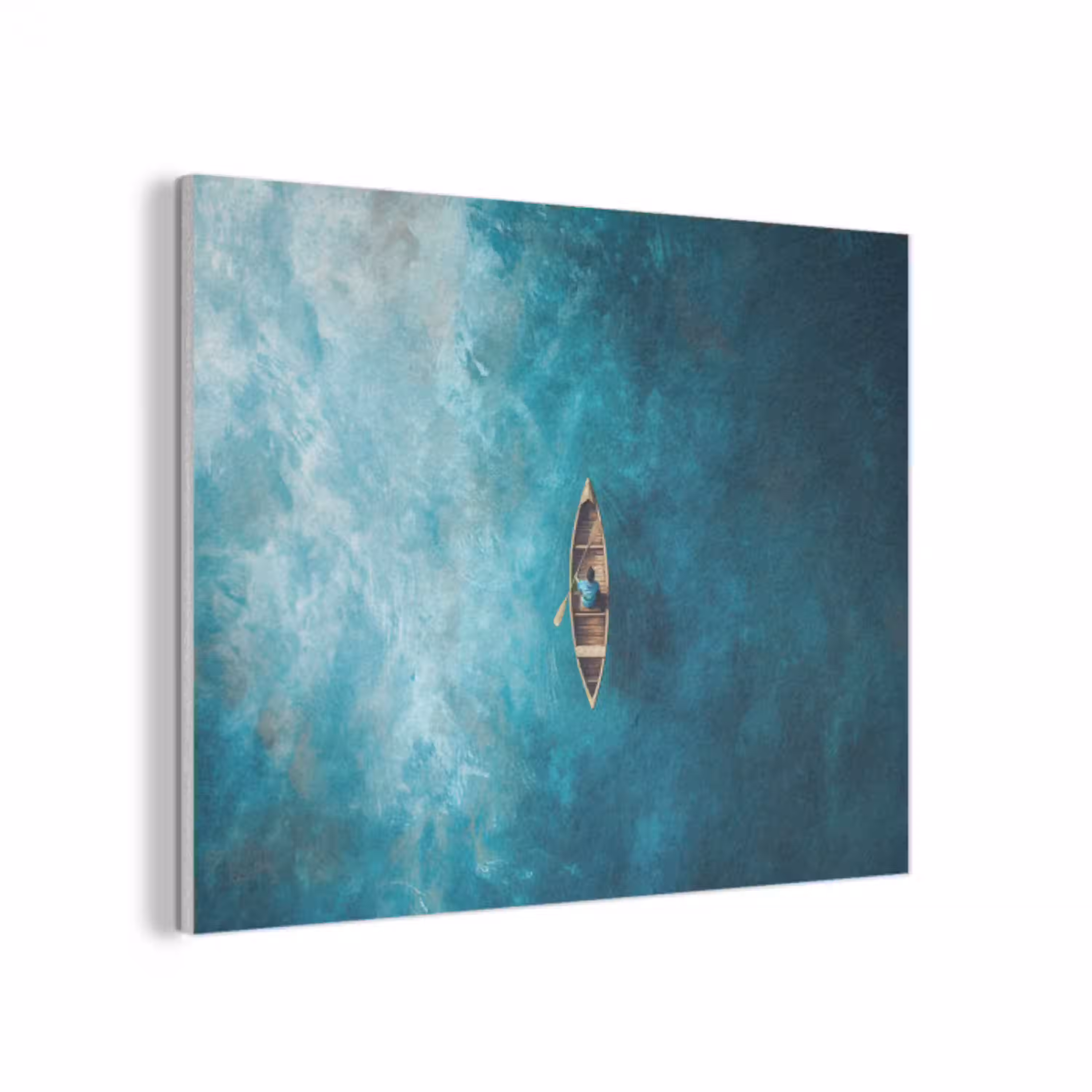 Bootje - Water - Blauw PET vilt klein -3d