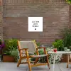 Last van lentekriebels - Spreuken - Quotes Tuinposter op houten frame 2 cm dik klein -sfeer3