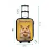 Hamster - Walnoot - Dier Kinderkoffer - Zwart klein -productfoto_formaten