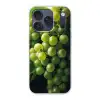 Druiven - Tros - Groen Telefoonhoesje iPhone 17 Pro klein -3d