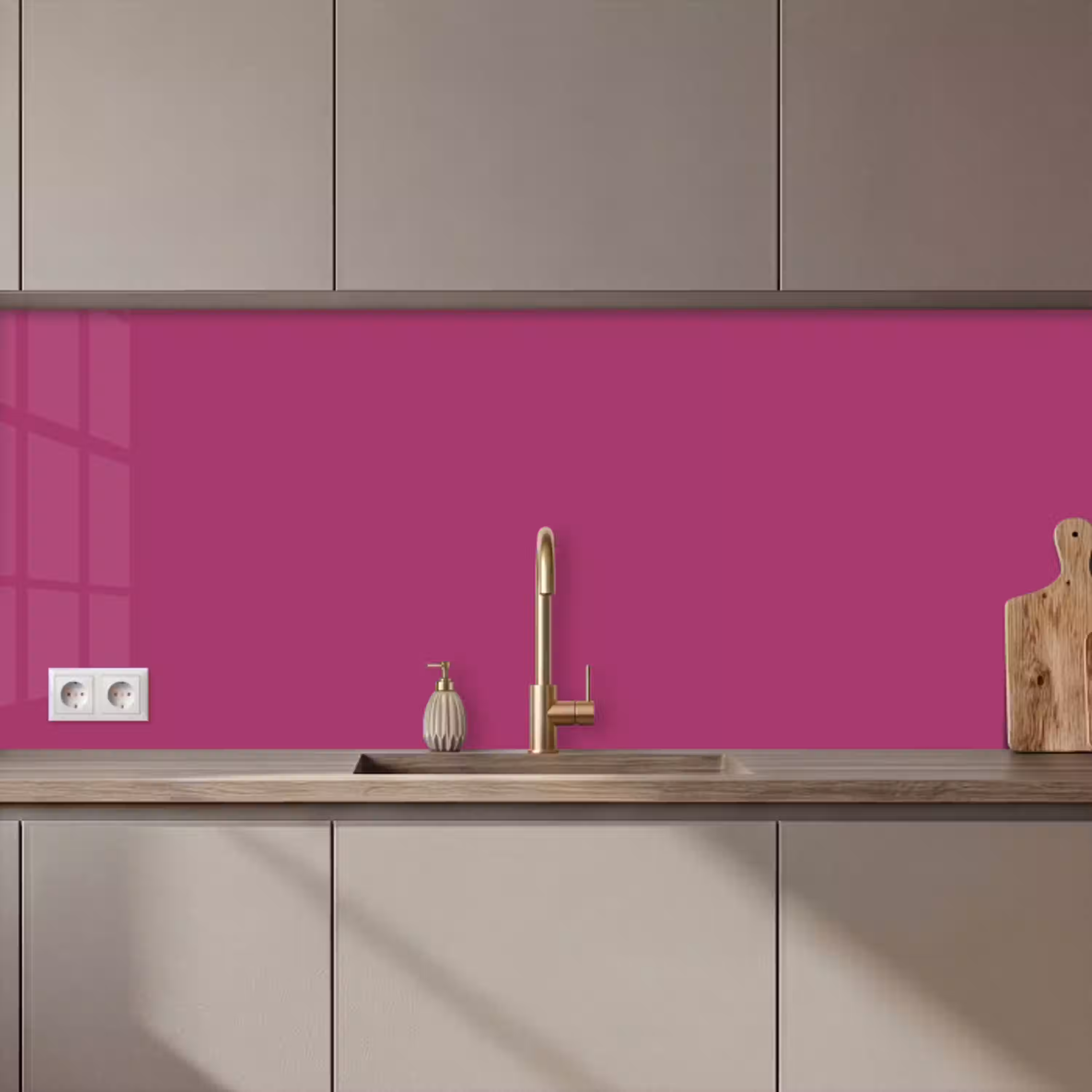 Deep - Magenta - Paars keuken achterwand 2 middel 871 zz_3dshopping