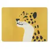 Cheetah - Illustratie - Geel muismat rubber klein -3d