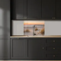 Pier - Zonsondergang - Strand keuken achterwand 2 middel -sfeer1