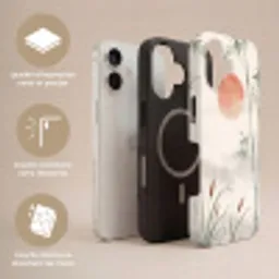 Minimalistisch - Bamboe - Groen Toughcase MagSafe Apple iPhone 17 klein -USP_Lagen_FR