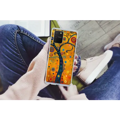 Abstract - Boom - Levensboom - Modern Telefoonhoesje Samsung Galaxy S10 Lite klein -handS10Lite