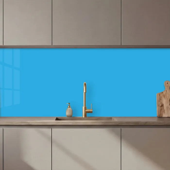 Blauw - Licht - Kleuren keuken achterwand 2 middel 871 zz_3dshopping