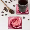 Roze - Roos - Romantisch onderzetter kurk middel -sfeer2
