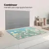 Stengels - Bloemen - Lucht - Wit Inductie beschermer vinyl 3mm klein -wsfeer7_website