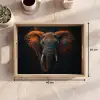 Olifant - Oranje - Oren Dienblad Rechthoek middel -USP_Formaat