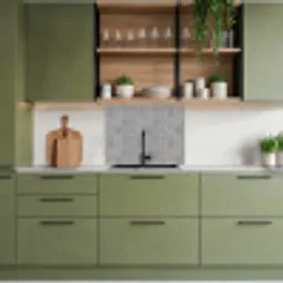 Mat - Wand - Tegels - Grijs keuken achterwand 2 middel 865 -sfeer3