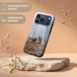 Boerderijdieren - Groep - Mist - Natuur - Rustiek Toughcase MagSafe Apple iPhone 17 Pro Max klein -USP_RandenV_NL