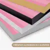 Gestreept - Roze - Chéri Textielframe zwart klein -USP_kleurenNL