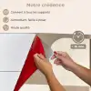 Geometrisch - Geweven structuur - Modern keuken achterwand spatscherm klein -spatscherm_FR