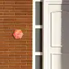 Oranje bloemenmix - Sierlijk Naambord Hexagon klein -sfeer3-hexagon-XS