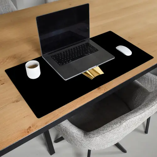Friet - Goud - Chrome - Eten Muismat XXL klein -sfeer1