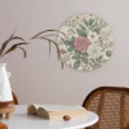 Romantisch - Design - Kleurrijk Akoestische PET Vilt - Rond klein -sfeer3