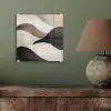 Golven - Abstract - Beige plexiglas 5mm klein -sfeer3