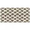 Waaiers - Botanisch - Zwart - Beige Balkonbeschermer Duitsland klein 596 -zz_3d