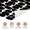 Modern - Patroon - Zwart deurposter klein 289 -closeup_NL