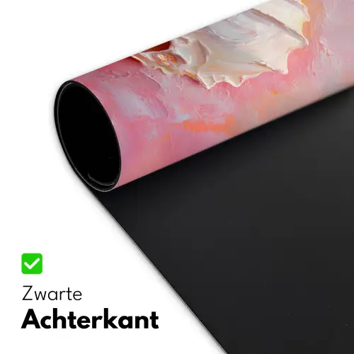 Schelp - Pastel - Pink Muismat XXL klein -sfeer2
