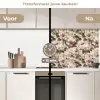 Klassiek - Vogels - Kleurrijk keuken achterwand 2 middel 871 -voor-na2_NL