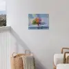 Boom - Seizoenen - Winter - Landschap tuinposter los doek klein -sfeer8