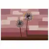 Illustratie - Bloemen - Vlakken - Abstract poster papier klein -3d