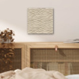 Zand - Golven - Beige aluminium wit klein 46 -sfeer3