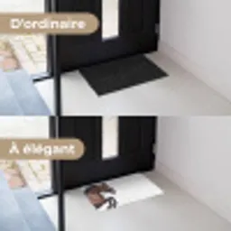 Paard - Springen - Modern Deurmat klein -voor-na_FR