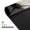 Bloem - Minimalistisch - Zwart - Wit Muismat XXL klein -sfeer2