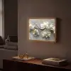 Bloemen - Orchidee - Abstract - Modern Light Box met batterij (Wandlamp) middel -sfeer1