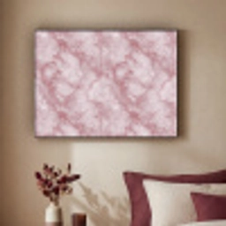 Roze - Kwartsmarmer - Aders Textielframe zwart klein 947 -sfeer1