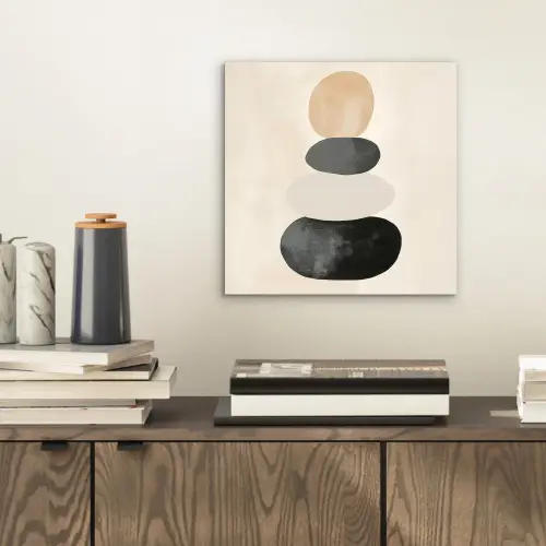 Japandi - Wabi sabi - Beige aluminium wit klein -sfeer1
